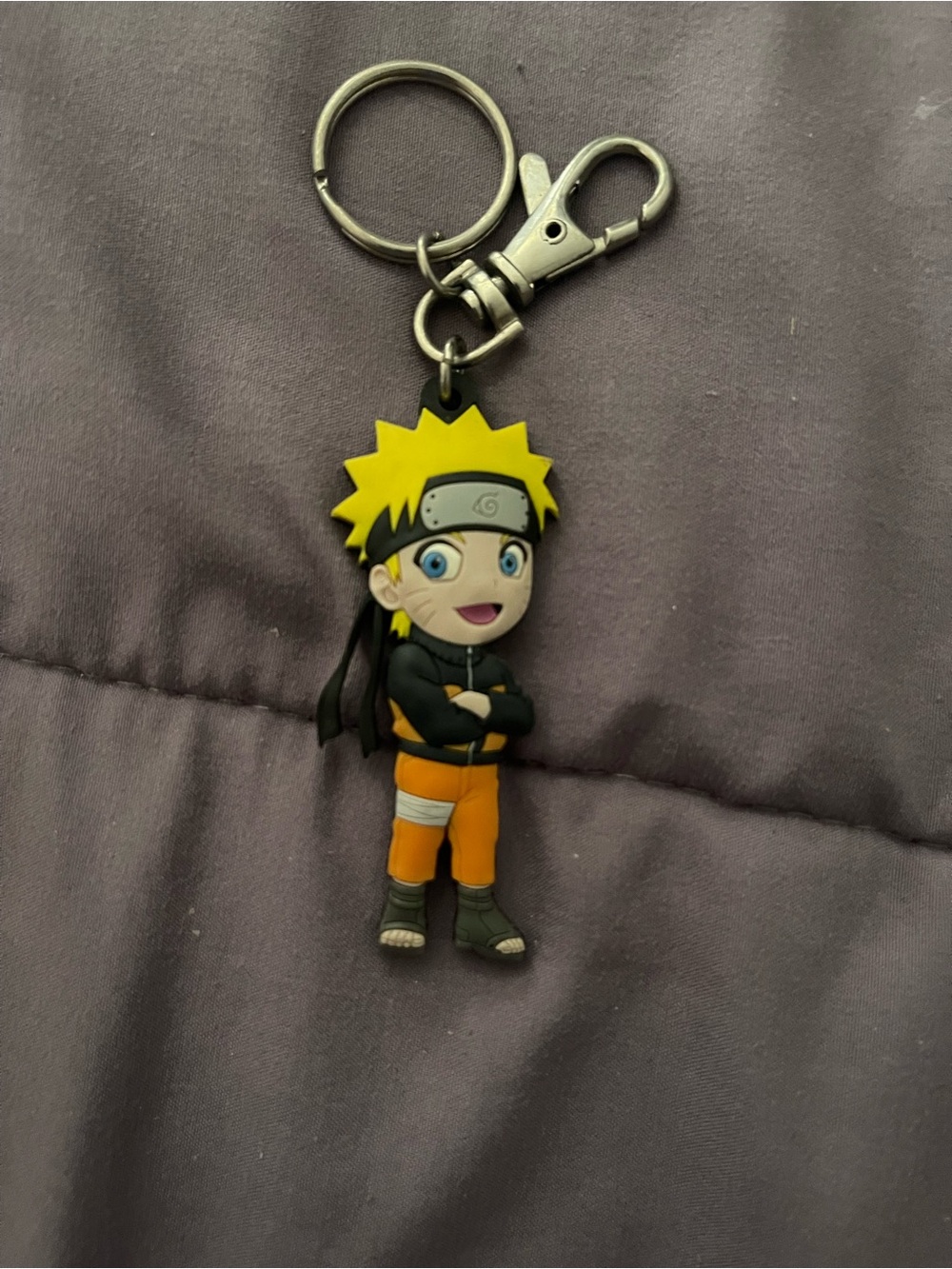 Naruto Rubber Keychain Charm